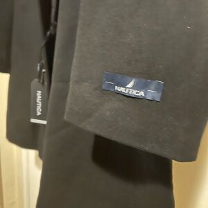 Nautica Men's Black Raincoat